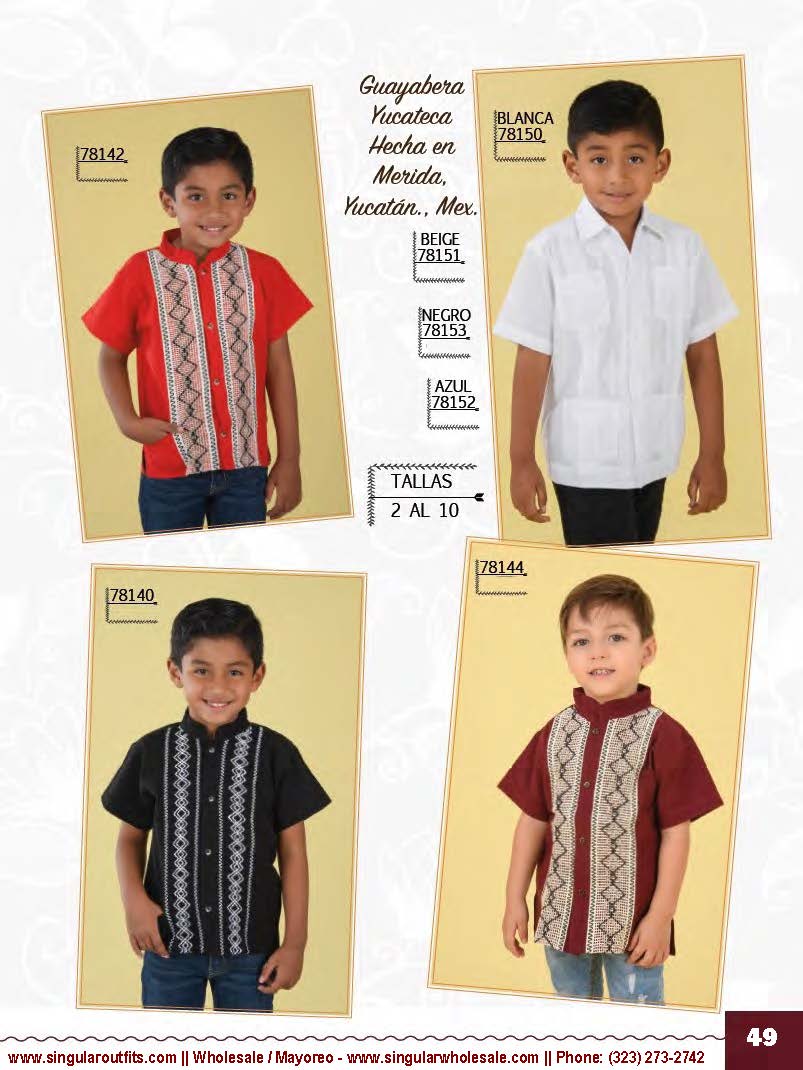 Camisas Guayaberas Singular Wholesale Guayabera Shirt