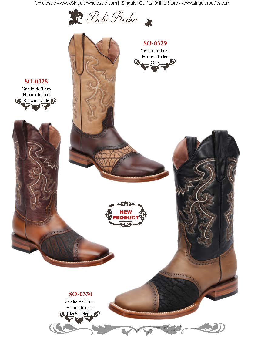 Rodeo and Work Boots Catalog Singular Wholesale