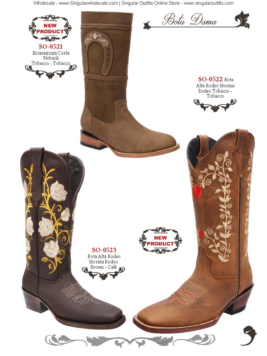 Singular Outfits Women and Children Western Boots Catalog