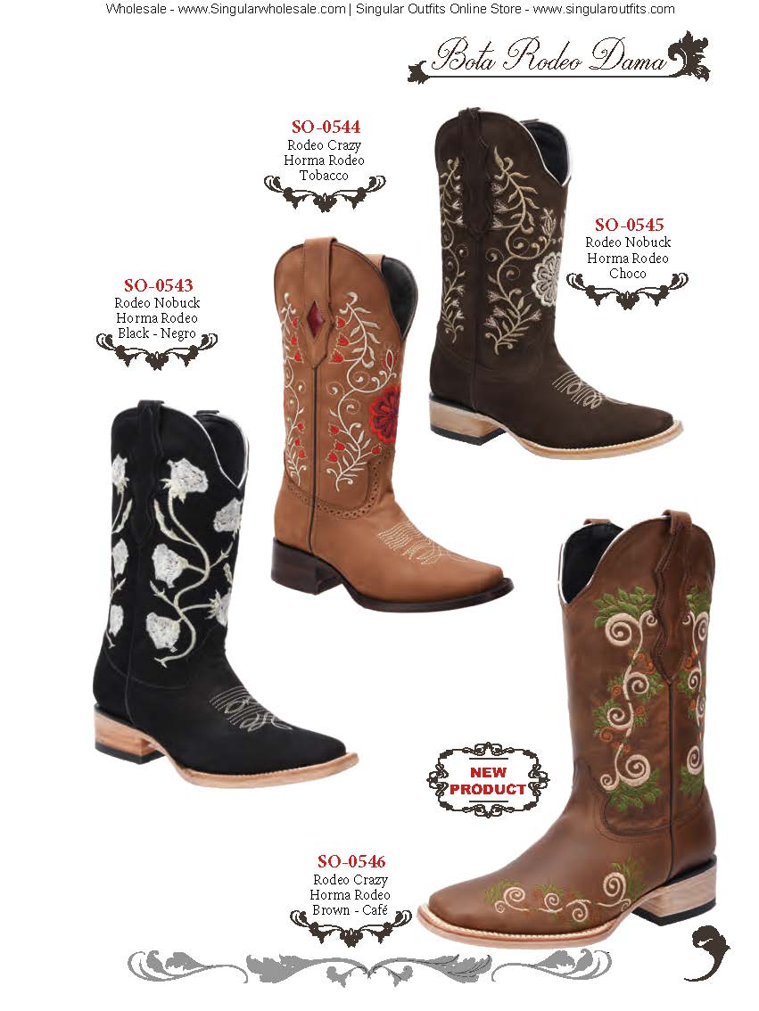 Singular Outfits Women and Children Western Boots Catalog
