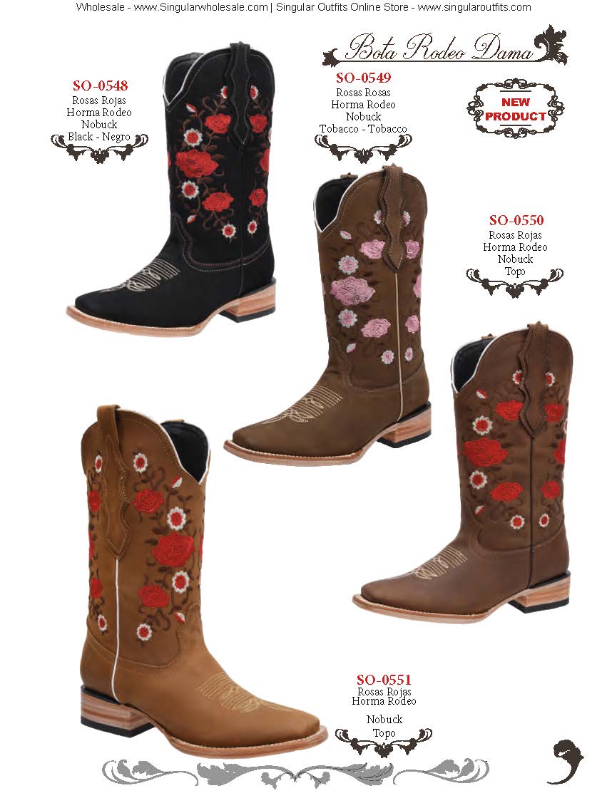 Singular Outfits Women and Children Western Boots Catalog