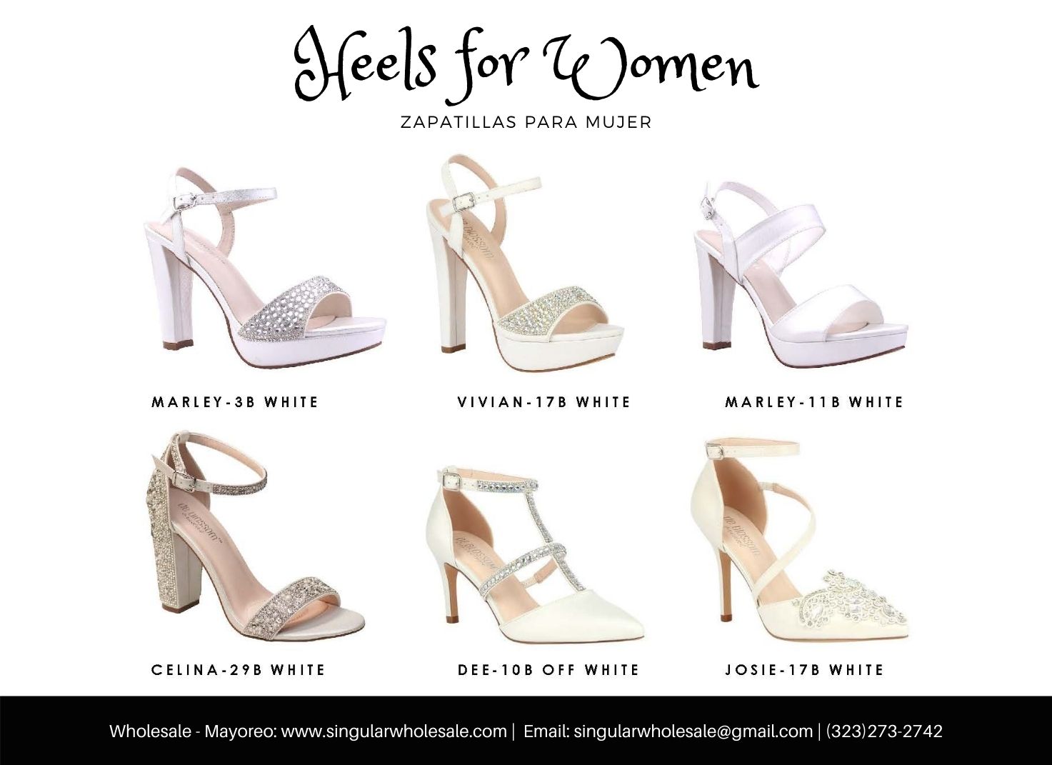 Weddings and Parties Singular Wholesale catalog