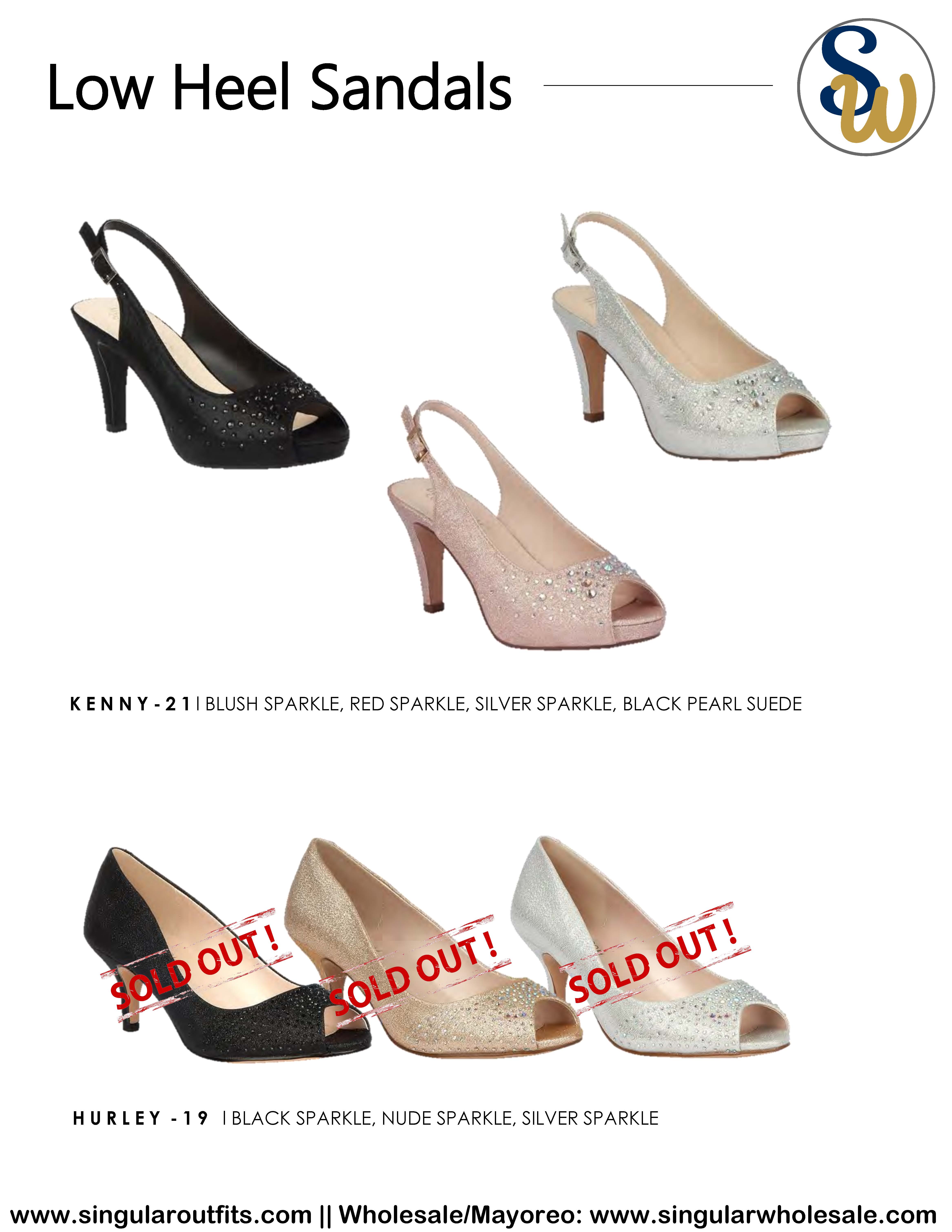 Wholesale Low-Heels Women Party Shoes Catalog Singular Wholesale