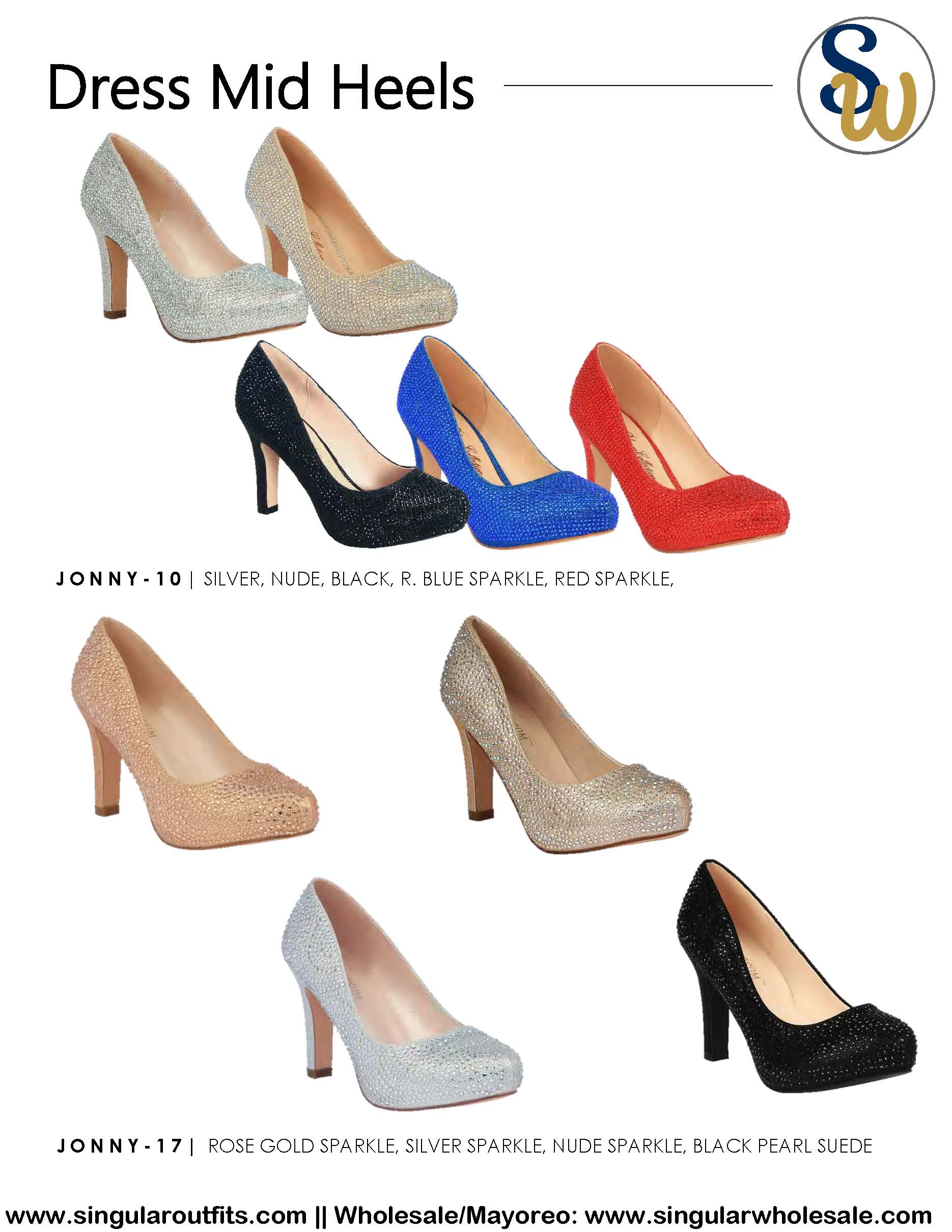 Wholesale Mid-Heels Women Party Shoes Catalog Singular Wholesale