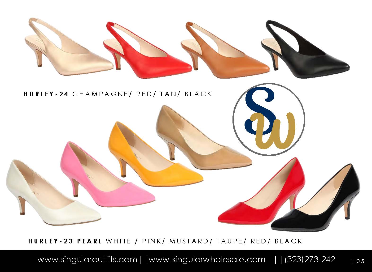 Women's Casual and formal Shoes Catalog Singular Outfits