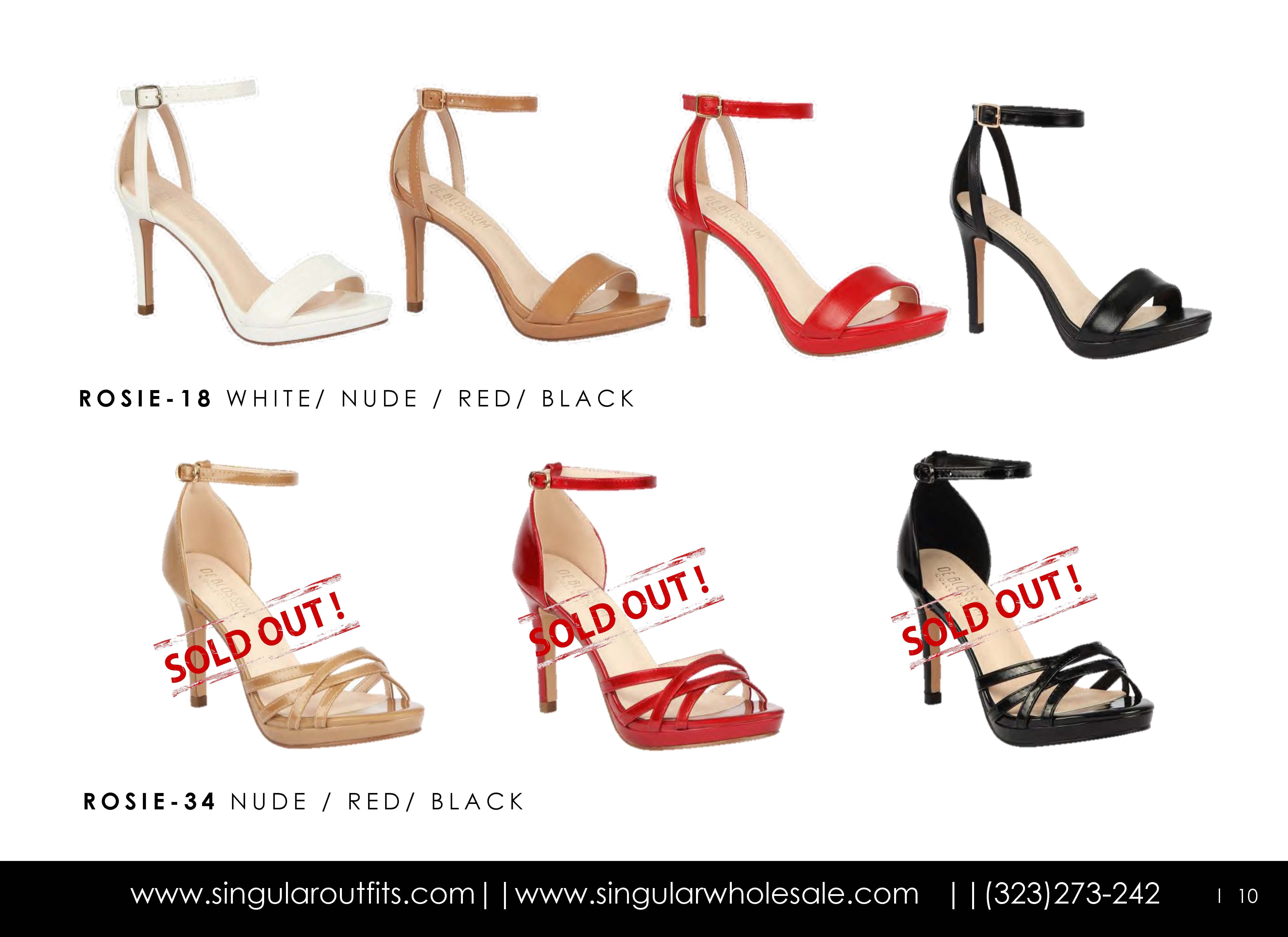 Women's Casual and formal Shoes Catalog Singular Outfits